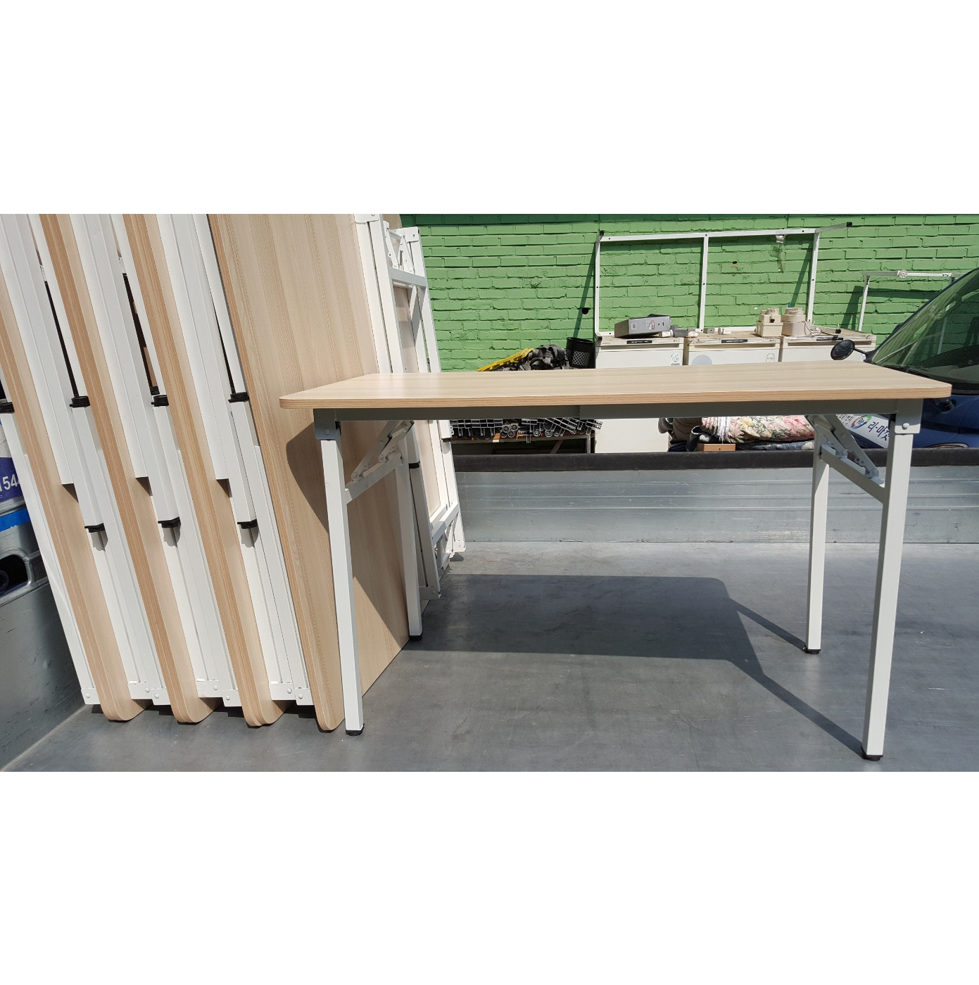 접의식 테이블 신품 수준   14EA