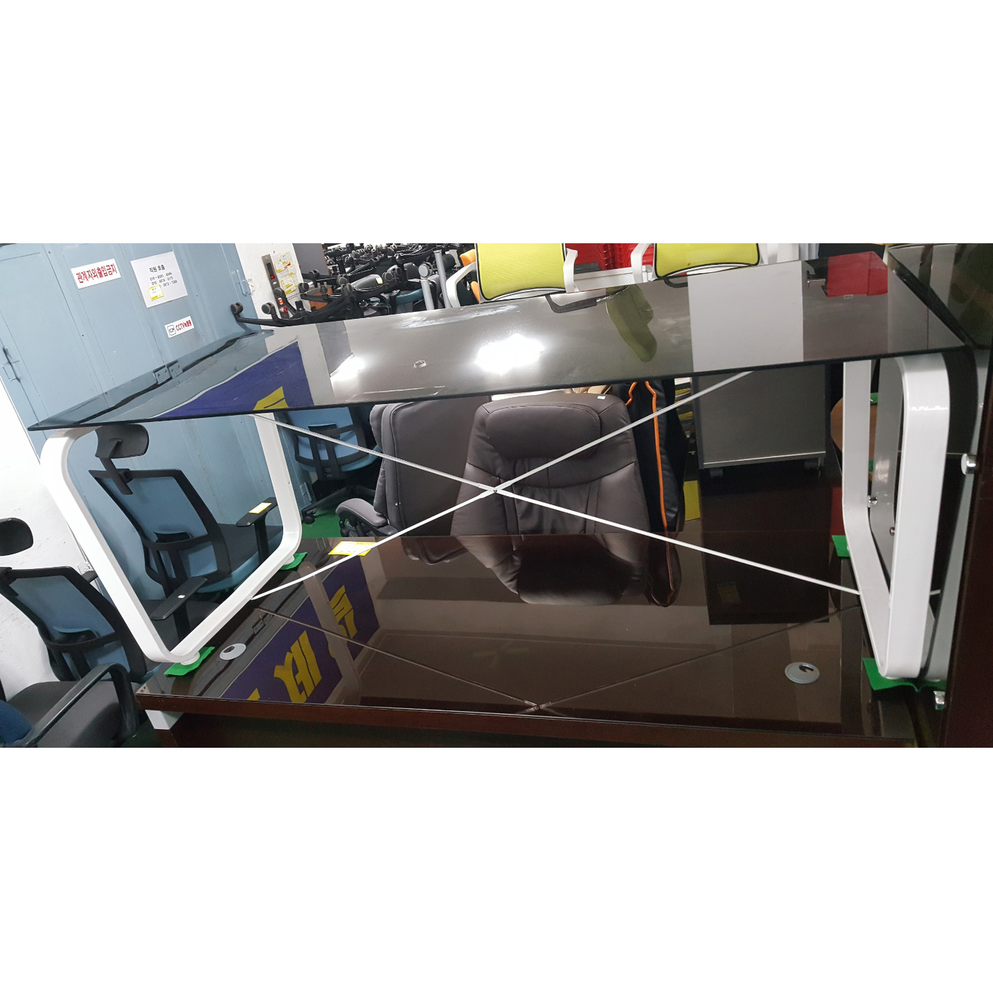 강화 유리 테이블  8EA