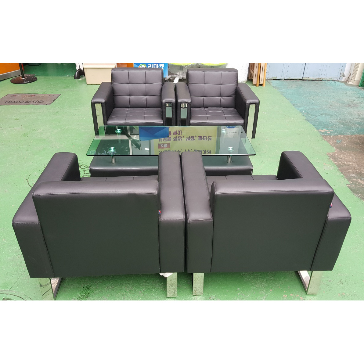 하이퍼스 중역 쇼파세트