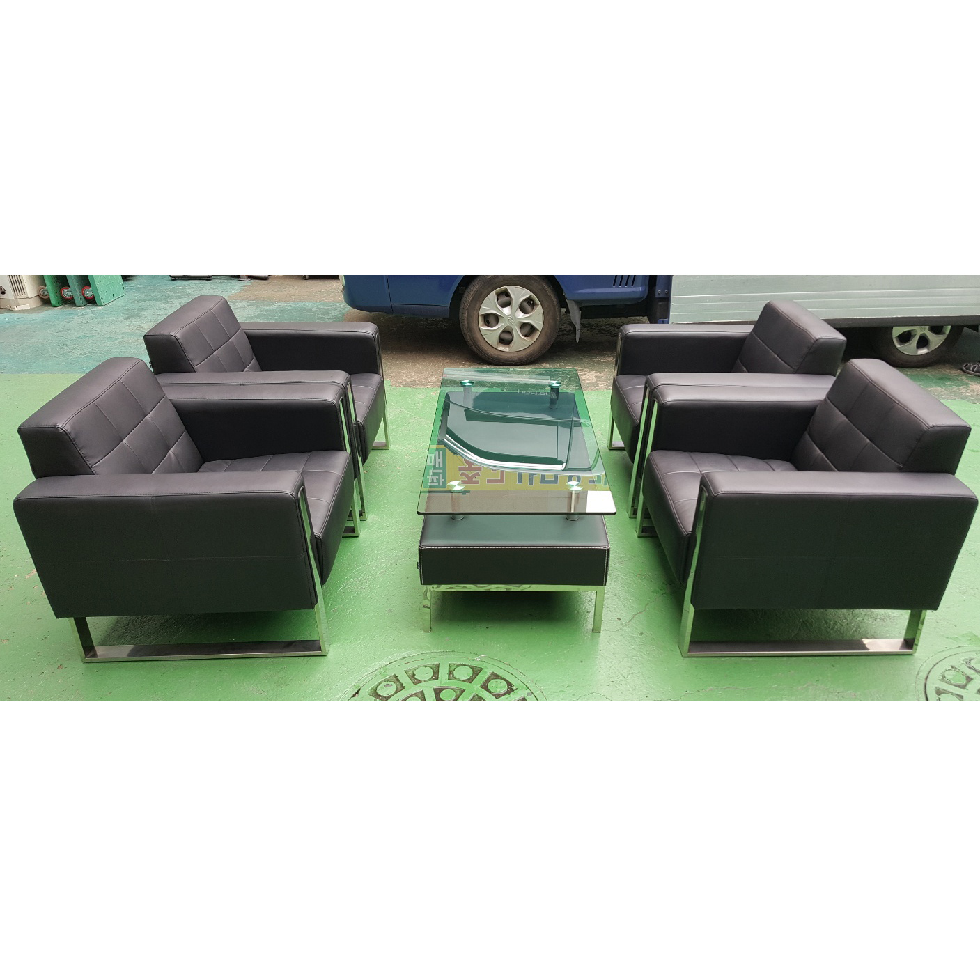 하이퍼스 중역 쇼파세트