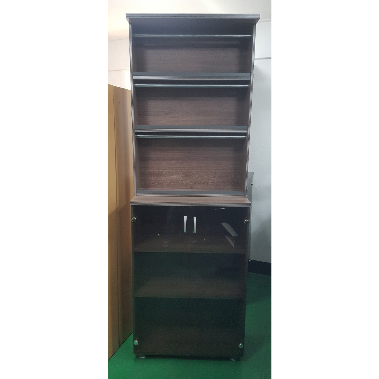 6단 유리 진열장 6EA