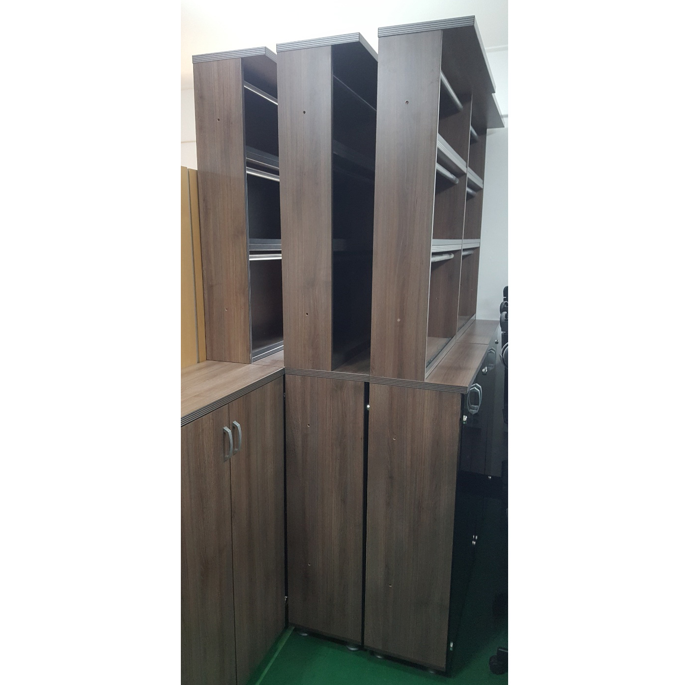 6단 유리 진열장 6EA