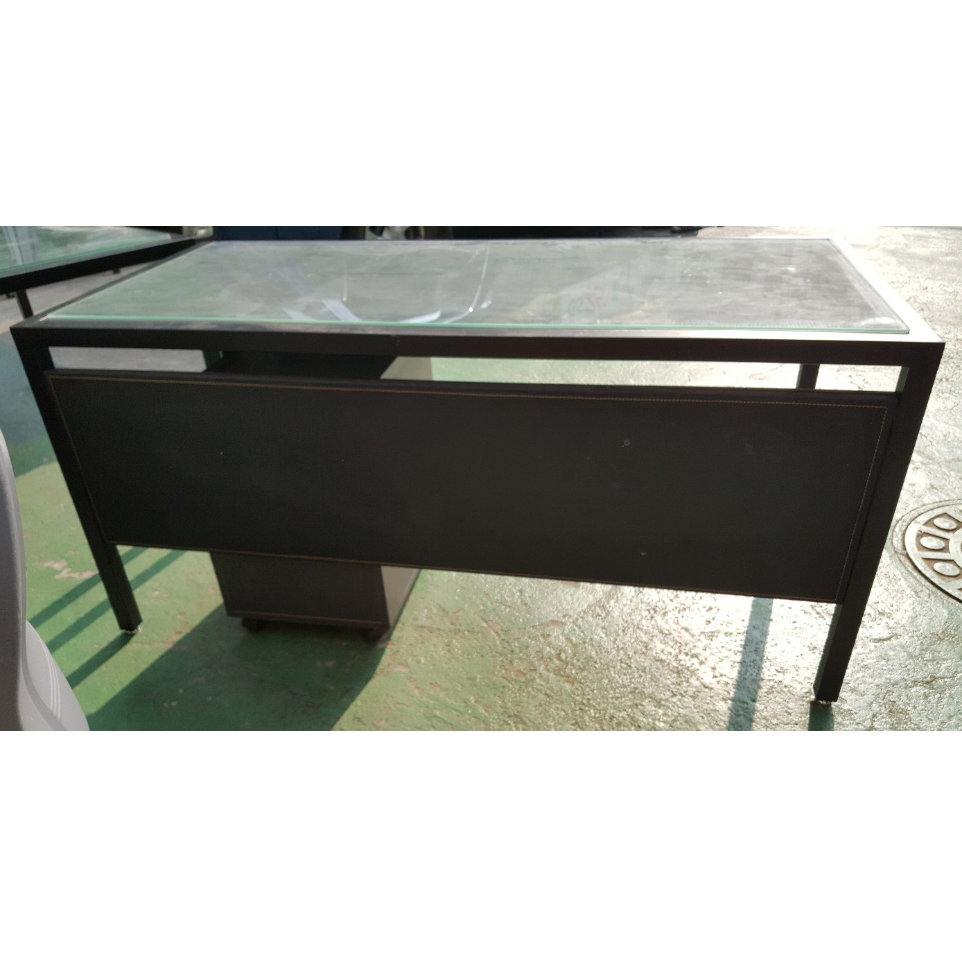 간부 책상 세트 이동서랍 포함