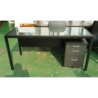 간부 책상 세트 이동서랍 포함