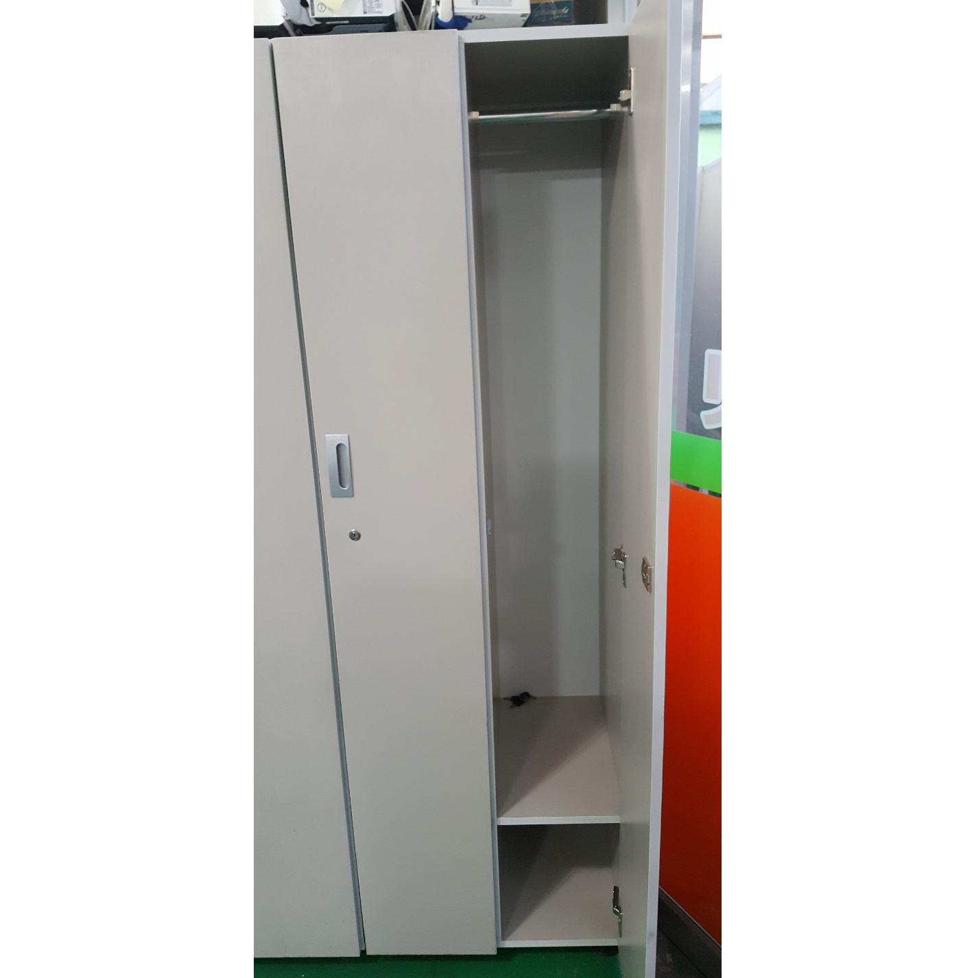 목재 락커 2인  4EA