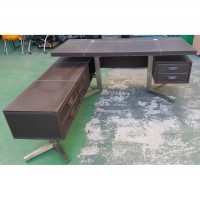 가죽중역 책상 세트