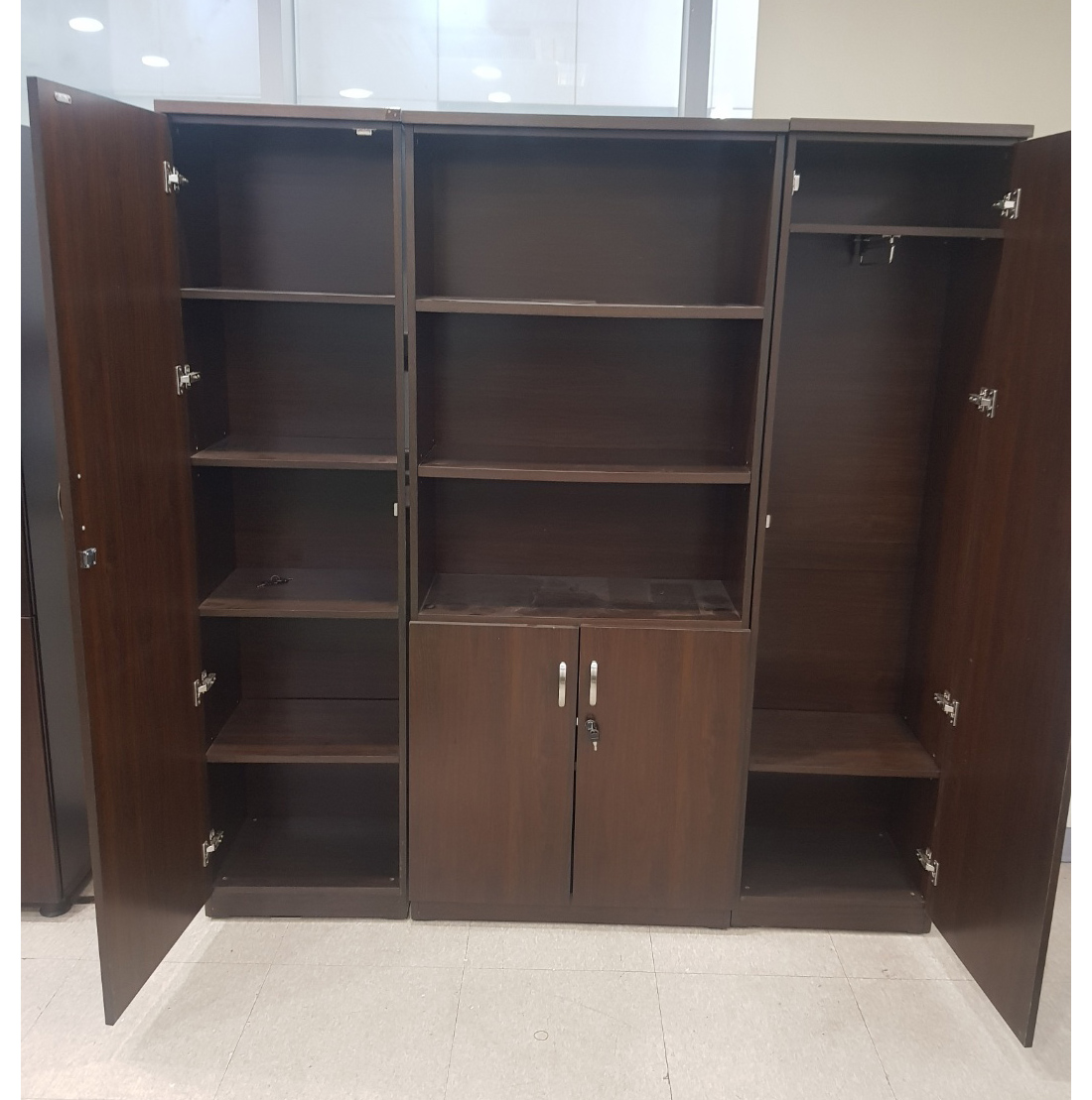 중역 책장 세트