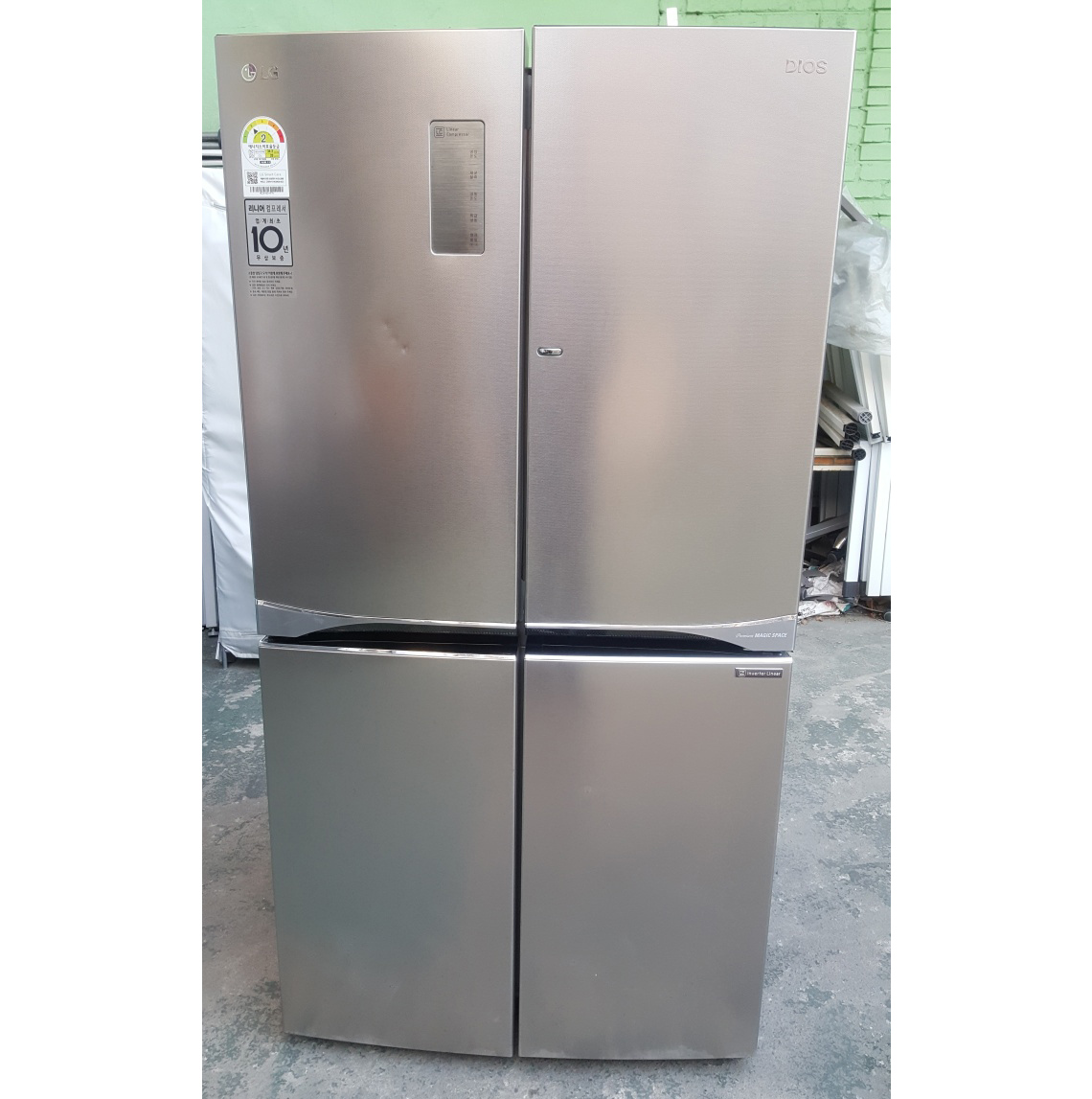 4도어 냉장고 870L