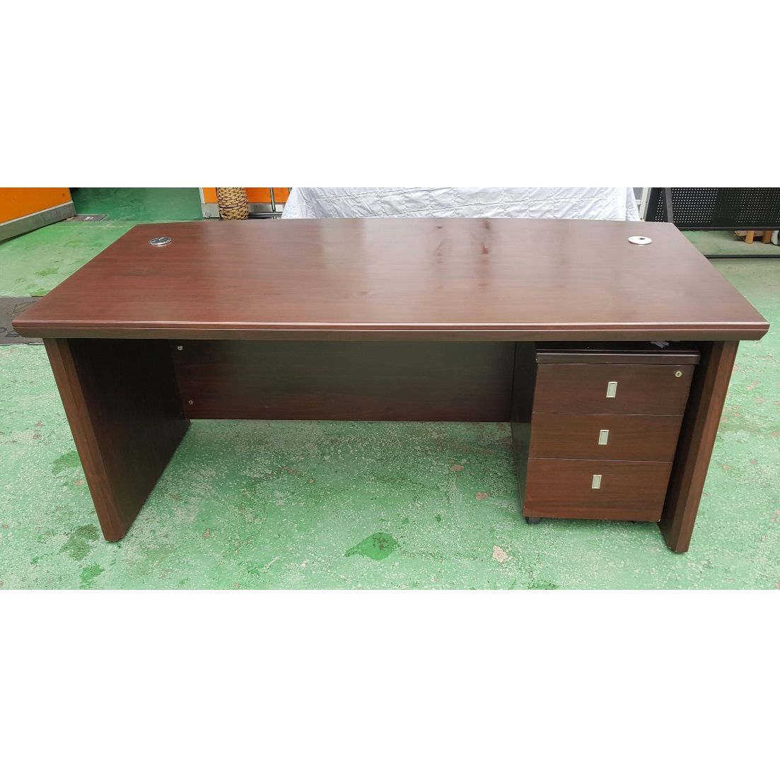 중역 책상 세트 이동서랍 포함