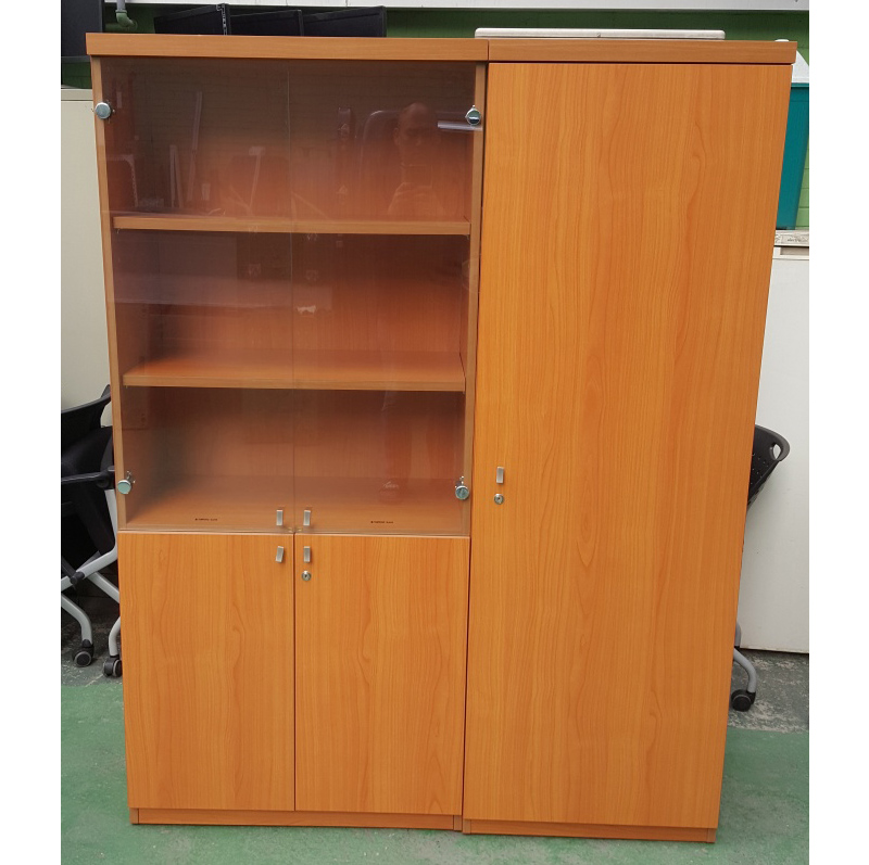 보루네오 중역 책장 세트