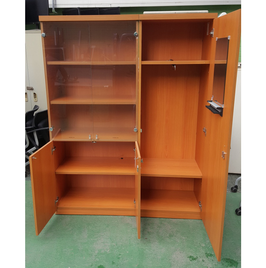 보루네오 중역 책장 세트