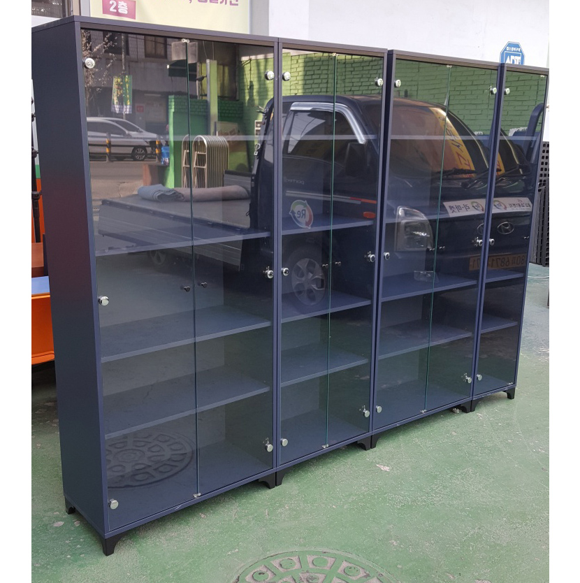 유리 진열장 세트