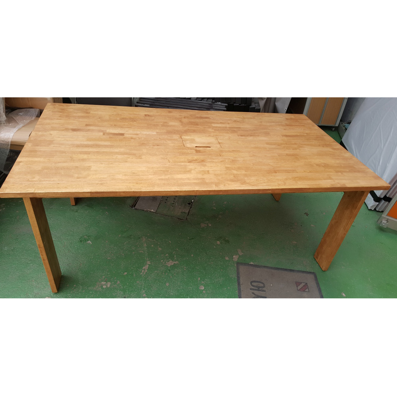 원목 회의용 테이블W2000*D1100