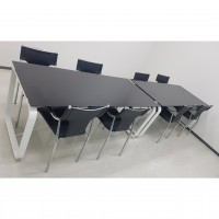 유리회의용 테이블