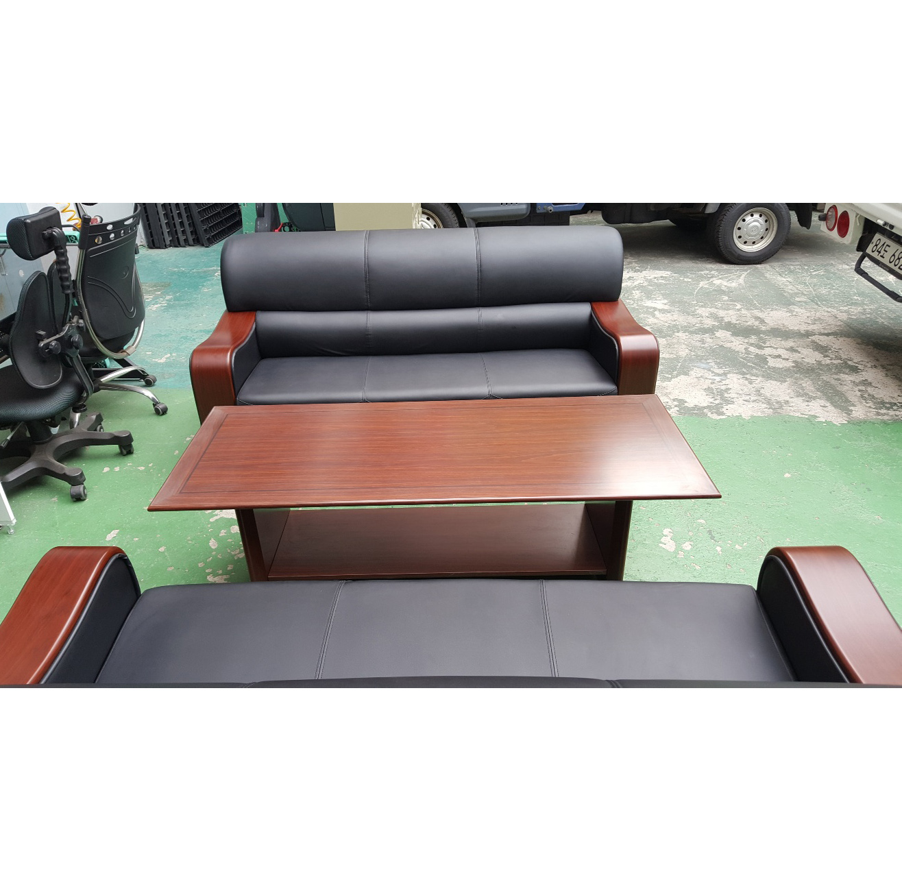 중역 6인쇼파 세트