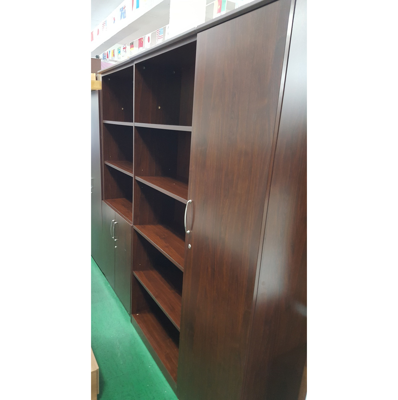 중역 책장 세트