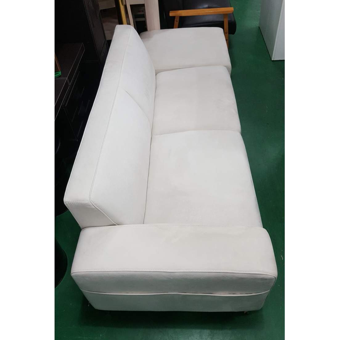 스웨이드 쇼파 세트