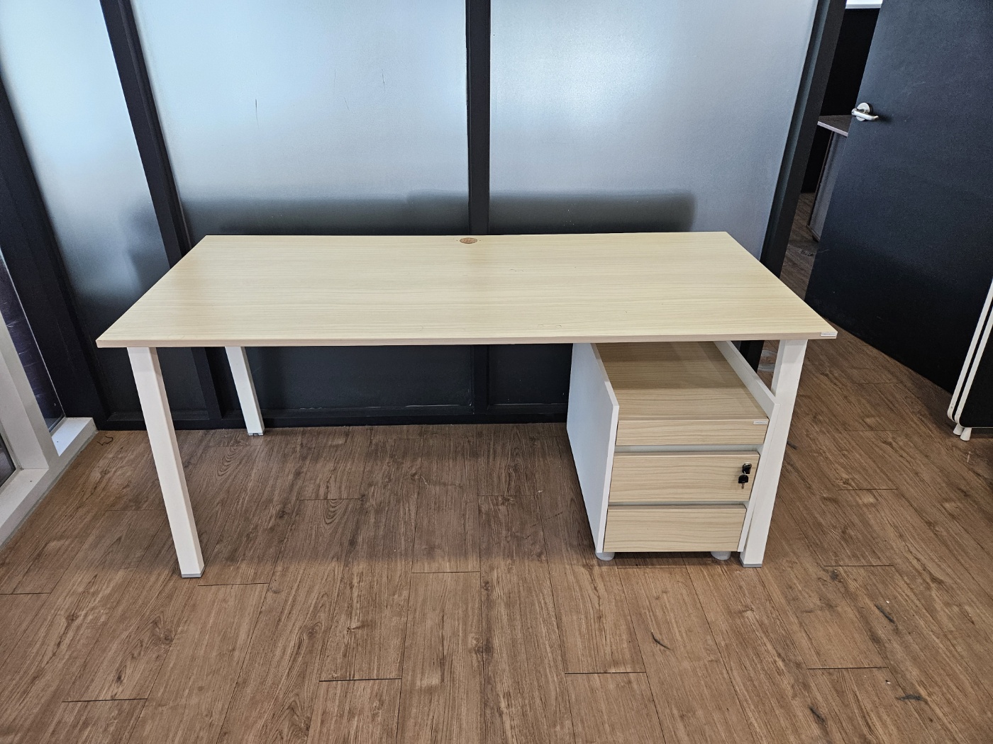 한샘 책상 세트 ,이동 서랍 포함